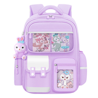 2025 vente chaude de haute qualité Anime à motifs étanche cartable Protection de la colonne vertébrale école primaire filles sac à dos fermeture à glissière
