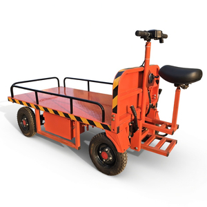 <span class=keywords><strong>Carrello</strong></span> Elettrico per Trasporto a Breve Distanza <span class=keywords><strong>con</strong></span> 4 <span class=keywords><strong>Ruote</strong></span> e Piattaforma di 150*80cm - Product Image 6