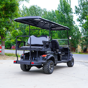 Electric Steel Golf Cart 4 Seater <b>72V</b> Customize <b>Battery</b> with Rear Box Extra Space DOT Certified US Market - Product Image 4