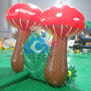 GZCY INFLATABLE, Decoración Inflable para Fiestas Temáticas del País de las Maravillas, Hongo y Flor Inflables con Luces LED, Material de Nailon Oxford, Decoración para Exteriores - Product Image 2