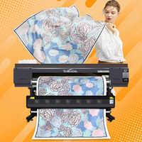Impresora Digital de Inyección de Tinta de 1.9m para Impresión por Sublimación, Máquina Industrial de Sublimación con Cuatro Cabezales I3200-A1