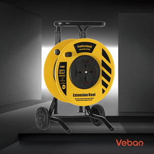 Carrete <span class=keywords><strong>de</strong></span> Cable Industrial, Cable <span class=keywords><strong>de</strong></span> Extensión Eléctrico <span class=keywords><strong>de</strong></span> 30m 50m, Carrete con Enchufe Multi-País - Product Image 6