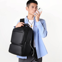 Sac à dos simple et léger Sacs de sport pour ordinateur portable de voyage de grande capacité Sacs de tendance Oxford étanches pour hommes