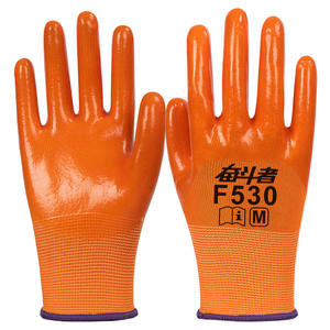 ถุงมือเซฟตี้เคลือบพีวีซี Fendouzhe F530 แบบเต็มพื้นผิวกันลื่น ขนาดกลาง สำหรับงานก่อสร้างและซ่อมรถยนต์ - Product Image 1