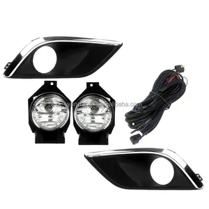 Drl Led Dagrijlicht Halogeenmistlamp Mistlamp Voor Auto Rijlichten Voor Chevrolet Zeil Aveo 2015 2016 2017 2018