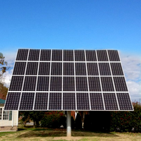 Composant de système de production d'énergie hybride éolien-solaire, module photovoltaïque monocristallin demi-cellule 440W 450W 460W, panneau solaire photovoltaïque
