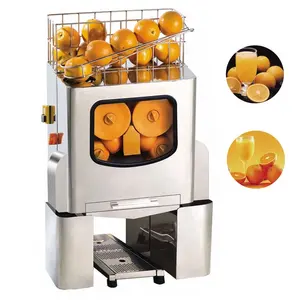 Máquina Eléctrica de zumo de naranja, cubierta transparente para ver el proceso de prensado de zumo de frutas frescas