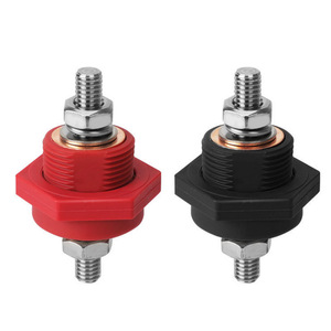 Bloque de terminales de tornillo de 3/8 pulgadas, poste de batería de cobre de 12V para camión MT244901 - Product Image 1