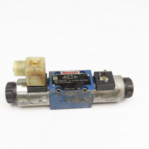 โซลินอยด์ <span class=keywords><strong>PLC</strong></span> 4WE 6 E62/EG24N9K4/V 4/3 ตำแหน่ง แบบปิดตรงกลาง 24VDC สำหรับสินค้ารับประกัน พร้อมส่ง - Product Image 1