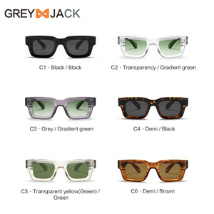 Gafas de Sol Retro Nuevas, Montura Completa Negra, Lentes TAC, 100% Protección UV, Unisex, Verano 2024, Protección Solar, Viajes, Conducción - Product Image 5