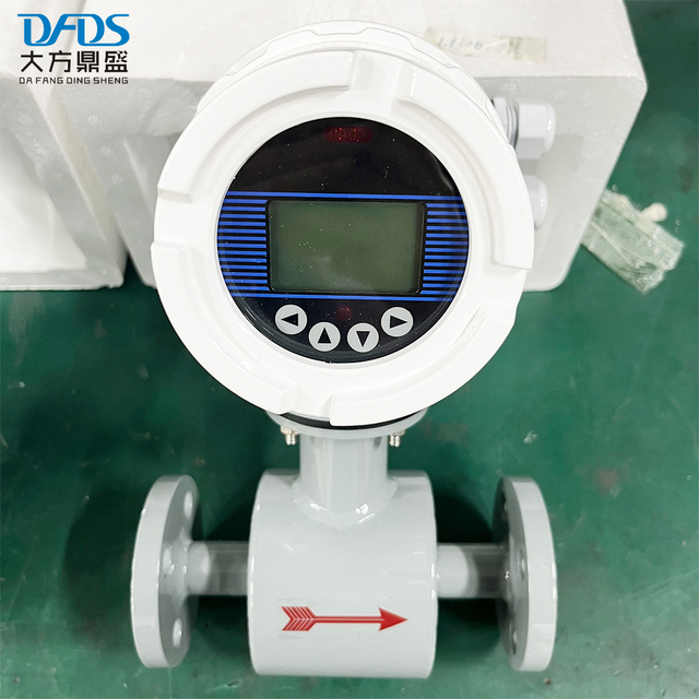 Small Diameter DN15modbus Communication Flowmeter Industrial Magnetic Liquid Sewage Water Flow Meter