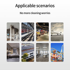 다기능 플라스틱 호텔 방 청소 카트 하우스 키핑 호텔 방 청소 트롤리 서비스 도구 청소부 바퀴 카트 - Product Image 4