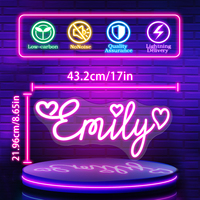 Letreros de Neón Personalizados, Logotipos Iluminados para Bodas, Fiestas, Oficinas, Empresas, Hospitales - Uso en Exteriores, Garantía de 2 Años