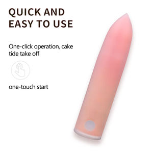 Mini şarj edilebilir AV masaj silikon kol kurşun vibratör kadınlar için USB güç gerçek yetişkin seks oyuncakları - Product Image 1