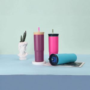Nuevo Termo Simple de Acero Inoxidable 304 con Aislamiento al Vacío, 6-12 Horas de Aislamiento Térmico, Portátil para Auto, Viajes y Aire Libre - Product Image 2