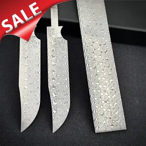 Wholesale 110Layers damascus billets Knife Blank DIY Damascus Steel Billets For Knife Making Custom Damascus Steel Knife Blades
