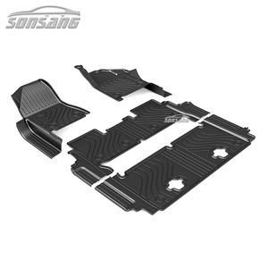 Alfombrillas de Coche SONSANG RHD TPE para <span class=keywords><strong>Nissan</strong></span> NV200 2018 con Volante a la Derecha, Impermeables, para Todo Tipo de Clima, Personalizadas - Product Image 2