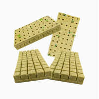 Cubes de laine de roche pour culture hydroponique sans sol, blocs de semis en laine de roche pour la propagation de légumes et de fleurs
