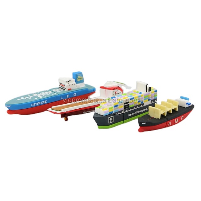 Custom Made Ship USB Flash Drive Vessel Pen Drive Shape 8gb 16gb 32 Gb 2.0 3.0