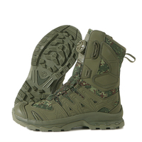 Bottes tactiques d'extérieur montantes DF ESDY 665, sportives, pour la randonnée, amortissantes, légères, respirantes et résistantes à l'usure