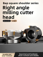 Fraiseuse à angle droit haute précision 300R 400R 90 BAP50/63/80 R0.8 42CrMo CNC, taille personnalisable, ODM OEM