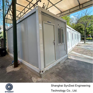 Casa Contenedor Prefabricada Personalizada de Fábrica, Resistente al Agua y al Viento, <span class=keywords><strong>para</strong></span> Oficinas, Residencias y Dormitorios - Product Image 1