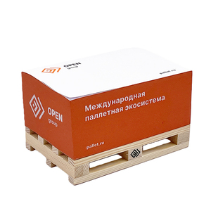 Tùy Chỉnh Chú Ý Lưu Ý Cube Với <span class=keywords><strong>Pallet</strong></span> Gỗ 3X3 Inch Chú Ý Ghi Chú Memo Cube - Product Image 3