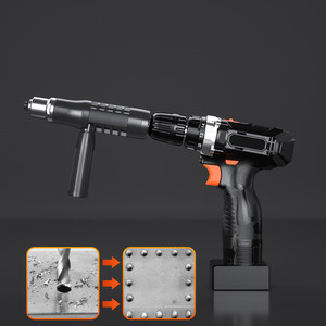 Accesorios de herramientas eléctricas, <span class=keywords><strong>adaptador</strong></span> de pistola de tuercas de remache, <span class=keywords><strong>Taladro</strong></span> Inalámbrico, adaptadores de pistola de remache de aluminio - Product Image 6