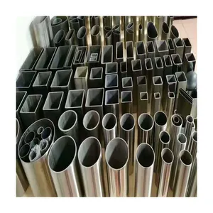 Vente en gros de matériaux personnalisés 304 201 430 tubes sans soudure et tuyaux en acier inoxydable soudés