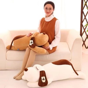 Almohada de Peluche Suave y Esponjosa de <span class=keywords><strong>Perro</strong></span> para Cumpleaños, Adorable Peluche de <span class=keywords><strong>Cachorro</strong></span> para Dormir, Regalos Decorativos Largos, Venta al por Mayor Directa de Fábrica - Product Image 2