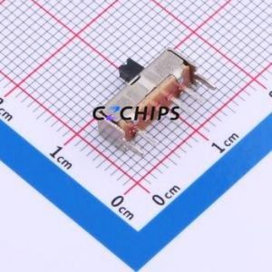 HX SS13D07VG3 Slide Switch Through hole Component (THT) Switch Single Pole Three Throw Rectangle Pin Header PC Pin 12.7mm - Product Image 2