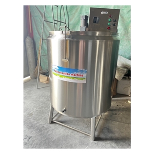 100 Lít 200L 500 Lít Thép Không Gỉ Mật Ong Nước Ép Trái Cây Trái Cây Puree Ketchup Sữa Chua Sữa Pasteurizer - Product Image 6