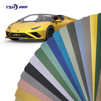 YSH anti arañazos PET color PPF película de protección de pintura automática resistente a los arañazos películas decorativas de coche de alto brillo