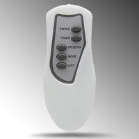 Télécommande universelle IR pour ventilateur de plafond à 5 ou 6 boutons personnalisés pour ventilateur d'évacuation électrique