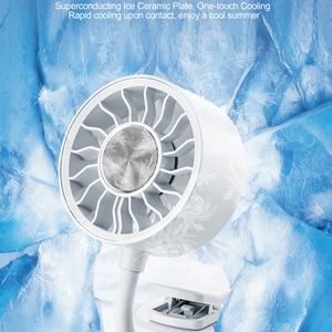 Nuevo Mini Ventilador Magnético 360 2026 °   Ventilador de Mano Ajustable con Fuerte Flujo de Aire Frío, Ventiladores Portátiles y Usables - Product Image 3