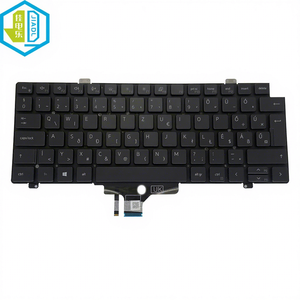 Hu Hungarian đèn nền máy tính xách tay bàn phím cho Dell vĩ độ 7420 5420 p110f 7430 p137g Bàn phím 0hj0jn mới màu đen chất lượng cao - Product Image 1