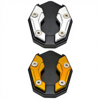 Support d'extension de béquille latérale de moto de haute qualité Modèle 02, plaque de support de pied 35MM 40MM, accessoires moto