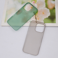 Coque de téléphone ultra-fine mate en PP antichoc pour 11 12 13 14 15 16 Pro Max 16E