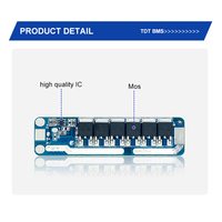 Échantillon de batterie Lipo Bms 1s 3.2v 10a Module de circuit de protection pour batterie Lifepo4
