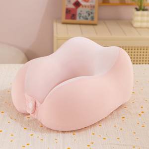 Almohadas de Viaje para el Cuello con Tela Refrescante para el Verano, para Viajes en Auto y Avión, Fabricante OEM BSCI, Venta al Por Mayor, Logotipo Personalizado - Product Image 3