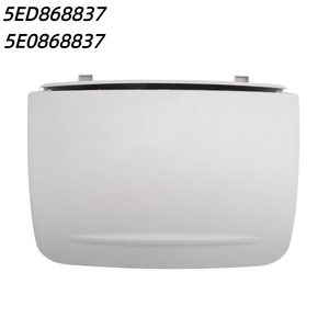 5E0868837 5ED868837 Boîte de rangement pour lunettes de soleil pour console supérieure <span class=keywords><strong>Skoda</strong></span> <span class=keywords><strong>Octavia</strong></span> A7 MK3 5E 2015 <span class=keywords><strong>2016</strong></span> 2017 Gris Pièces intérieures - Product Image 1