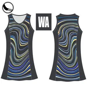 Sublimation Plus Size Sexy Netball Dress
