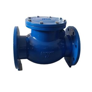 Duk tiles Eisen GGG50 Doppelscheiben-Rückschlag ventil mit Flansch ende - Product Image 4