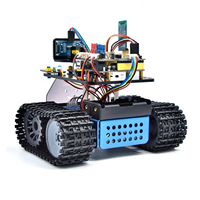 Kit de robot tank éducatif STEM V3.0, kit de robot STEM, kit de robotique pour débutants pour Arduino