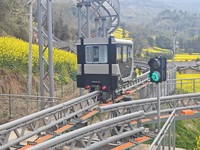 Fournisseur chinois Train électrique parc d'attractions train monorail train touristique avec mono piste
