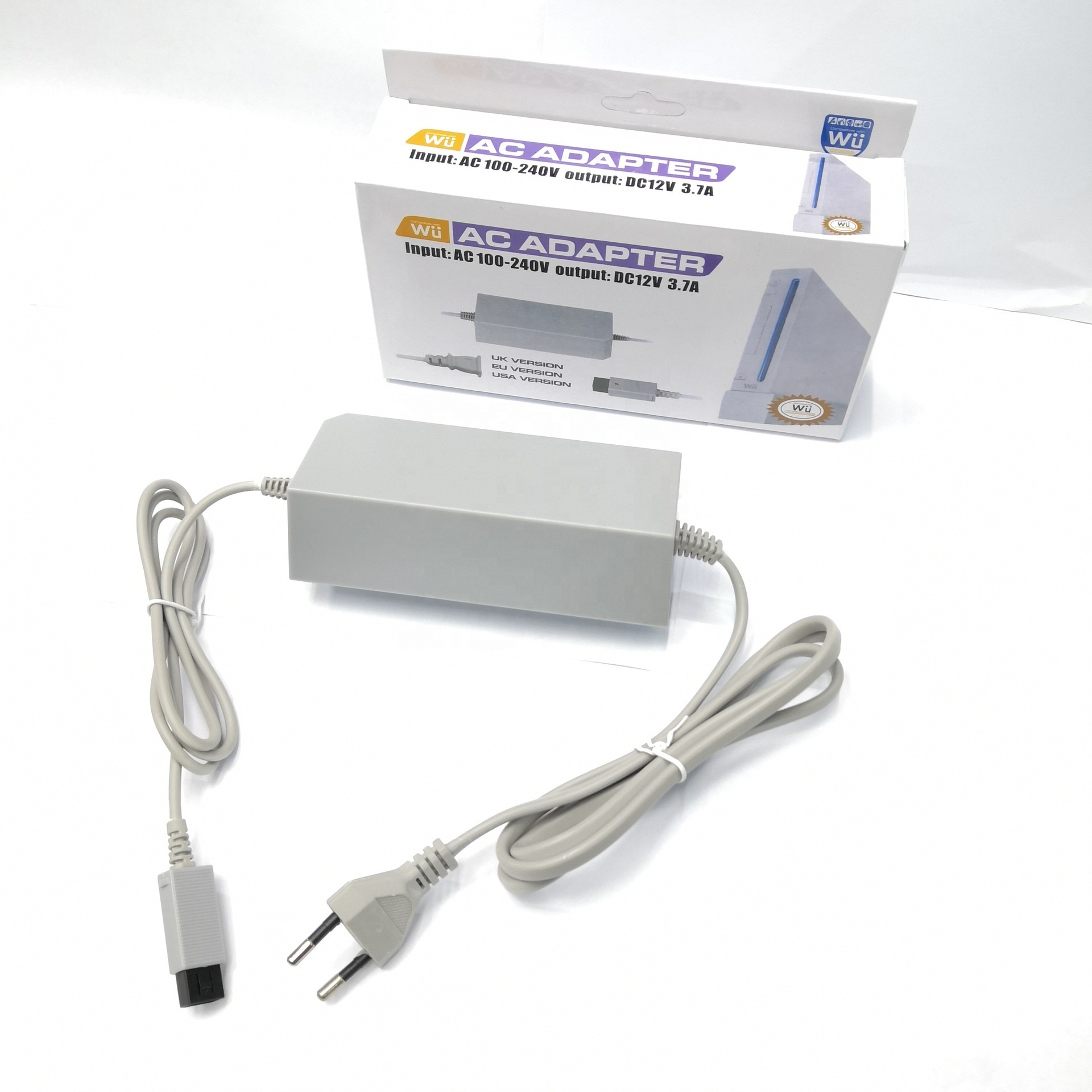 Adaptateur Secteur Wii - Remplacement Chargeur Console Wii, Haute Qualité Avec Protections Multiples (Prise UE)
