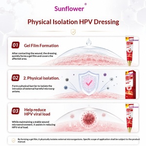 Gel para Verrugas Genitales Sunflower HPV, Verrugas Planas, Verrugas Filiformes, Verrugas Comunes; Reduce el Virus HPV; Gel para Eliminar Verrugas al por Mayor - Product Image 4