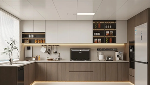 Fabricante de armarios de cocina modulares, armario de diseño personalizado - Product Image 3