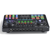 Carte son portable professionnelle DJ20 et interface d'enregistrement musical en studio, son et mixage audio pour PC, téléphone, diffusion