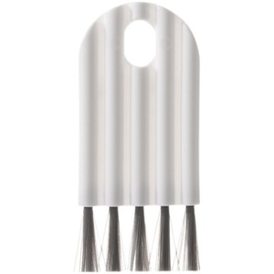 Brosse flexible pour couvercles de tasses, brosse de nettoyage multifonctionnelle blanche pour biberons, tasses thermos et fentes - Product Image 5